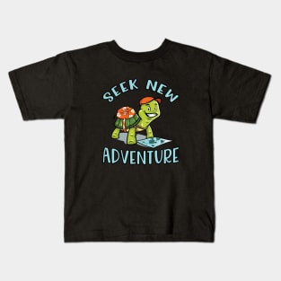 Adventure Turtle Kids T-Shirt